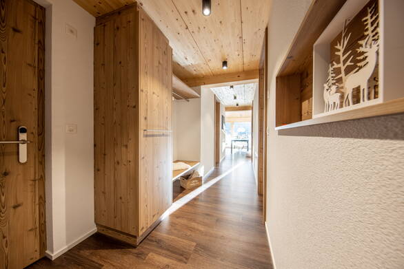 Garderobe Mehrfamilienhaus | Planart Grindelwald