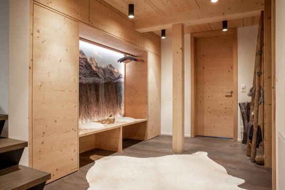 Garderobe Mehrfamilienhaus | Planart Grindelwald
