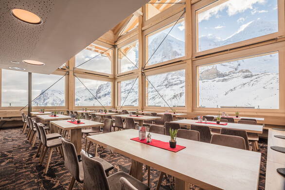 Neubau Restaurant Eigernordwand | Planart Grindelwald