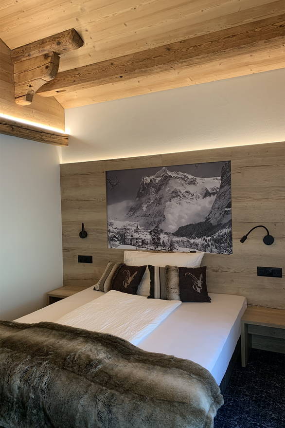 Zimmersanierung Hotel Bellevue Pinte | Planart Grindelwald